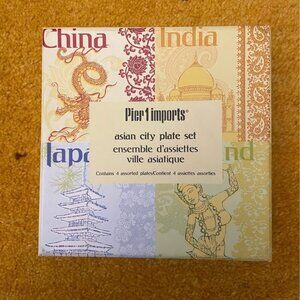 Pier 1 Imports Set of 4 Plates